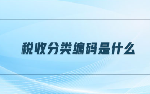 必須收藏！稅收分類編碼，看這篇就夠了